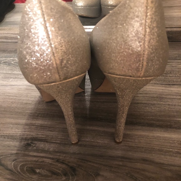 Bash silver glitter pumps - Picture 4 of 8